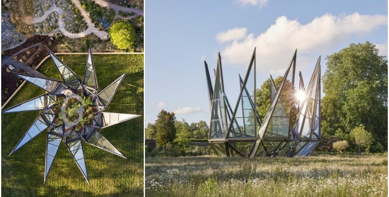 Ένα εντυπωσιακό Glasshouse με μοναδικό design στο ιστορικό Woolbeding της Αγγλίας
