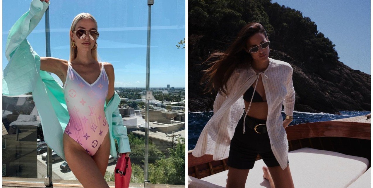 5 elegant τρόποι για να φορέσετε το πουκάμισο πάνω από το μαγιό σας