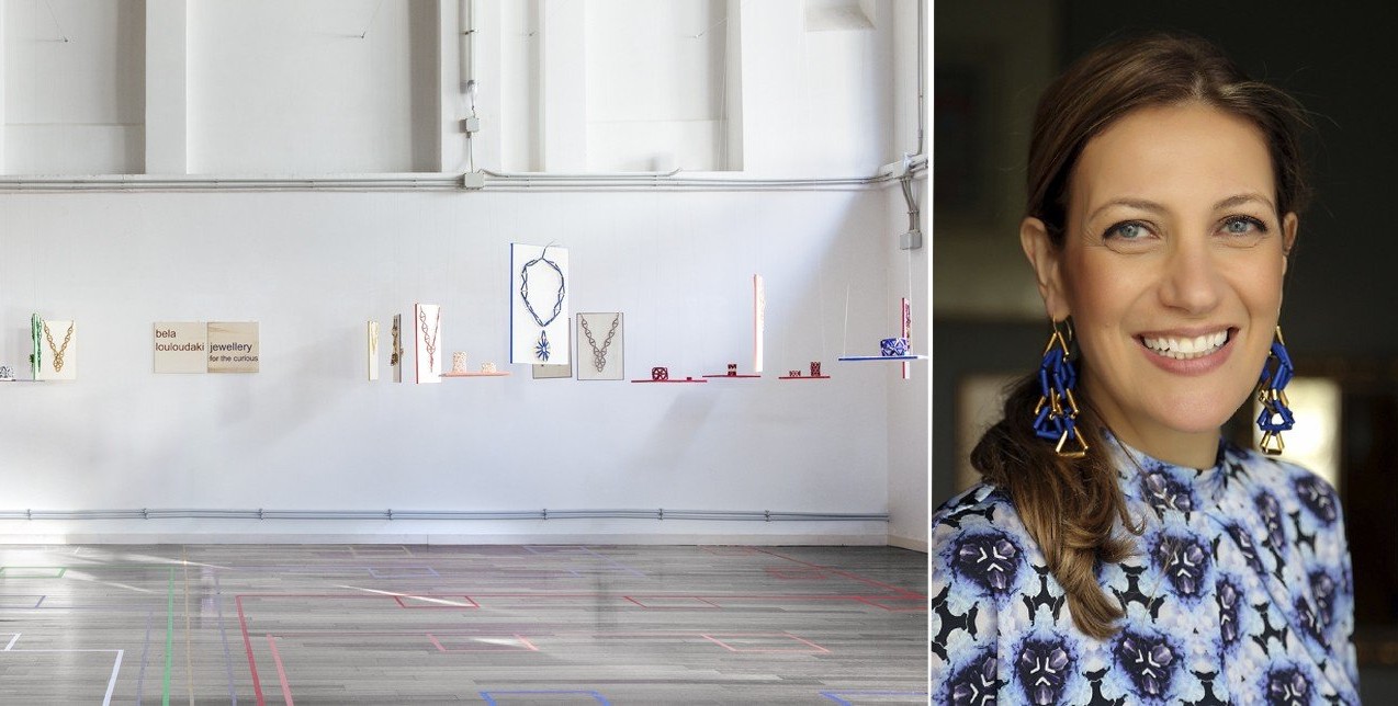 Γεωμετρία και φαντασία στην έκθεση κοσμημάτων της Bela Louloudaki στη Ρώμη 
