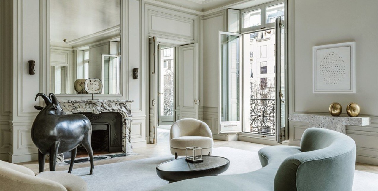 Το ονειρεμένο διαμέρισμα του interior designer Joseph Dirand στο Παρίσι 