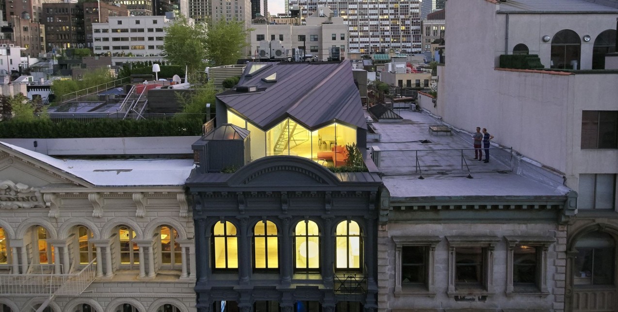 Tο δώμα του Stealth Building στη Νέα Υόρκη είναι αλλιώτικο από τα άλλα