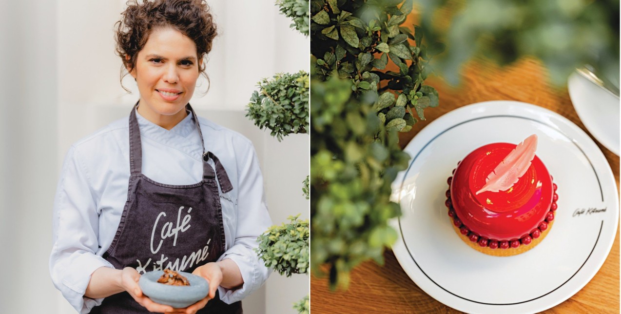 Η Λίζα Κερμανίδου, Executive Pastry Chef στο Pantechnicon και στο Café Kitsuné, έχει ξεχωρίσει στη γαστρονομική σκηνή του Λονδίνου