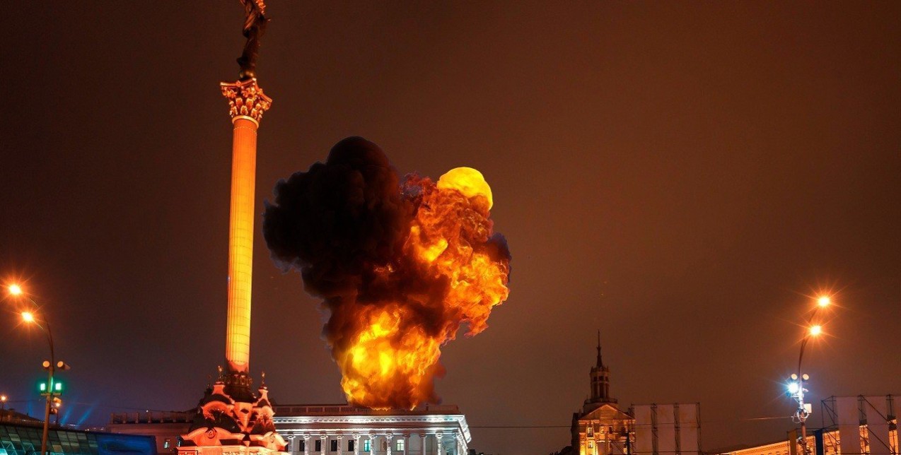 To Κίεβο φλέγεται κι ο Vladimir Putin σκληραίνει την στάση του με τις φονικές επιθέσεις να συνεχίζονται