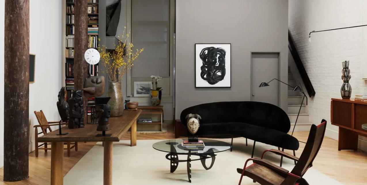 Περιηγηθείτε στο εντυπωσιακό Tribeca Loft του design dealer, Hugues Magen