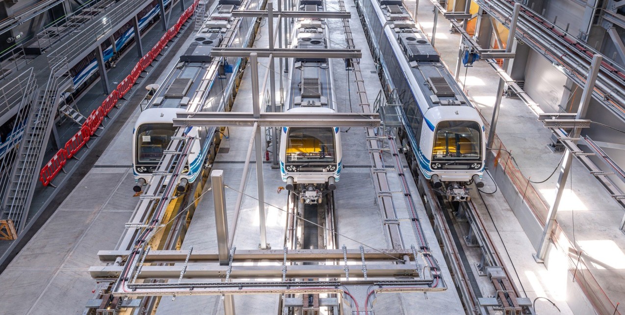 Open House Thessaloniki 2022: Για πρώτη φορά ανοίγει το αμαξοστάσιο του μετρό Θεσσαλονίκης