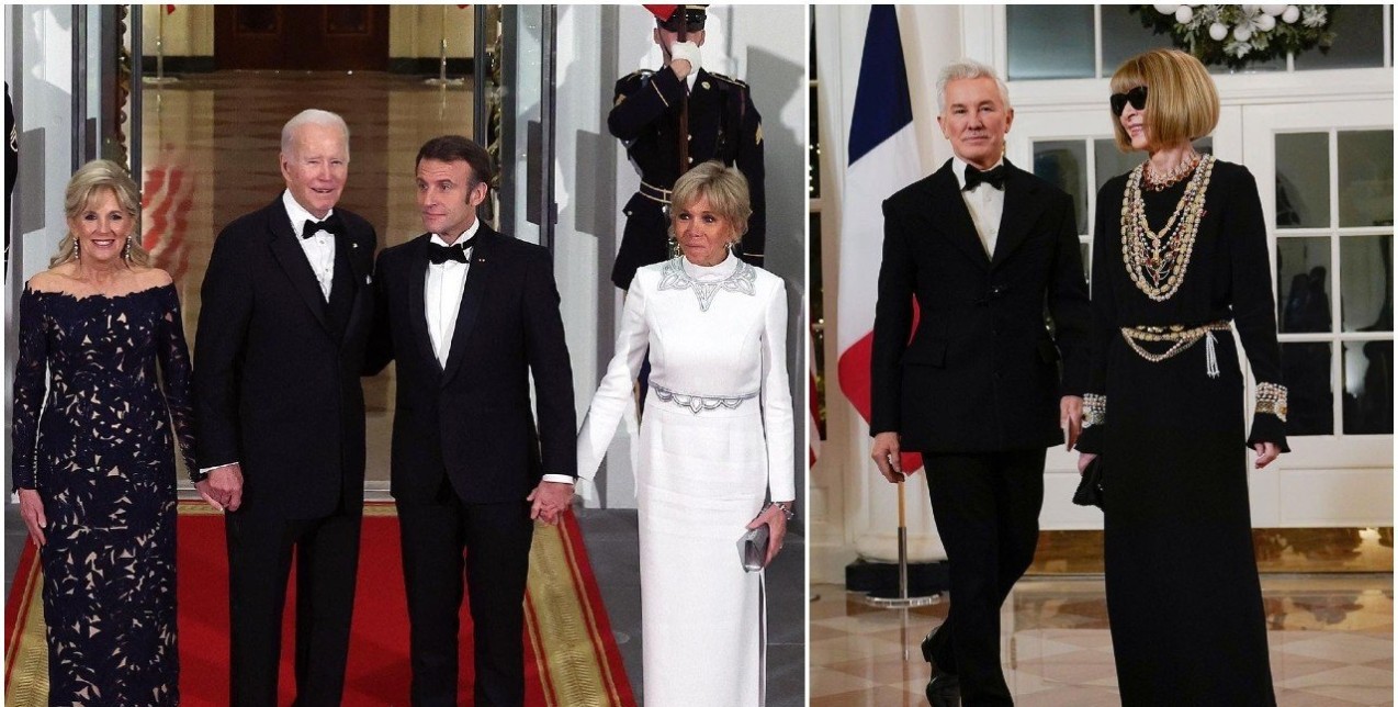 Ο Joe Biden και η Jill Biden διοργάνωσαν τον πρώτο επίσημο δείπνο στον Λευκό Οίκο με εκλεκτούς καλεσμένους