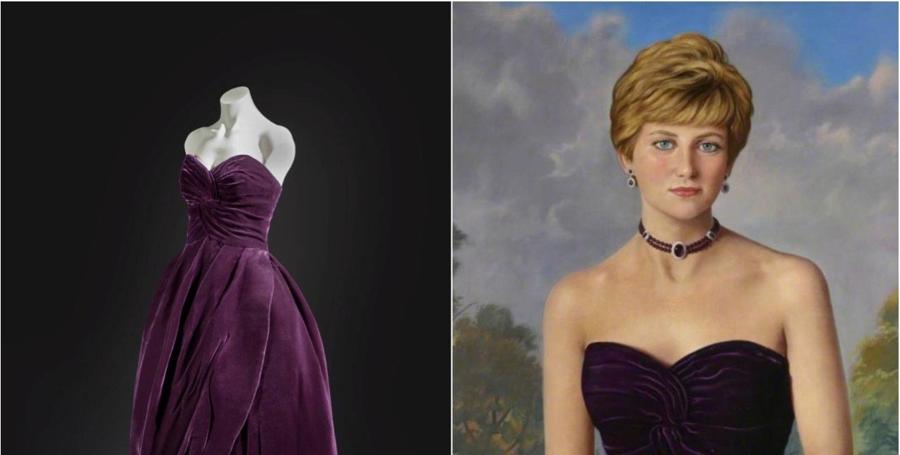 Ένα από τα διάσημα φορέματα της πριγκίπισσας Diana βγαίνει σε δημοπρασία 