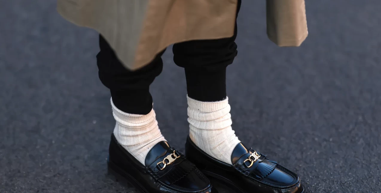 Τα παπούτσια, ιδανικά και για parties που δεν είναι ψηλοτάκουνα 