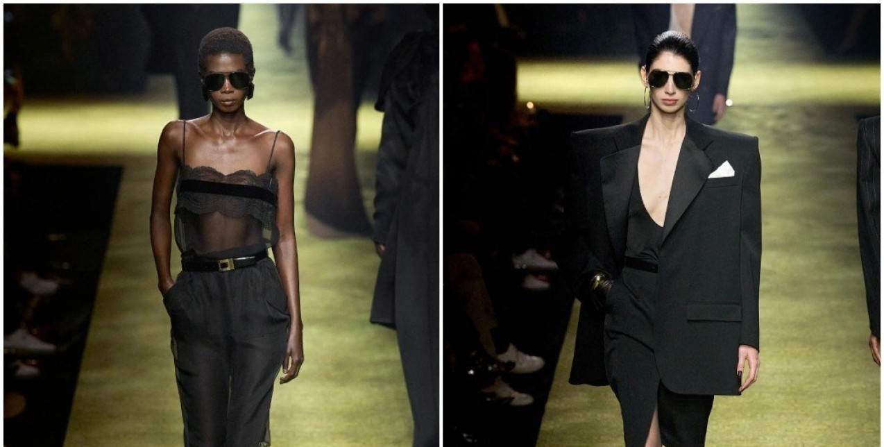 PFW: Η συλλογή του Anthony Vaccarello επαναπροσδιορίζει τα έμφυλα όρια στον Saint Laurent 