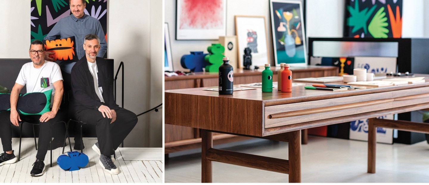 Οι founders, Βαγγέλης Λιάκος, Αλέξης Νίκου και Γιάννης Χαραλαμπόπουλος, ﻿μας συστήνουν τον πλανήτη “Beetroot” μέσα από τη δική τους ματιά