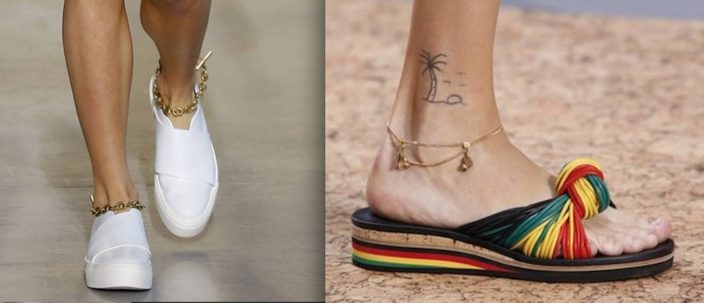 Anklets are back: Το Y2K trend κοσμεί τους αστραγάλους με τα πιο in κομμάτια
