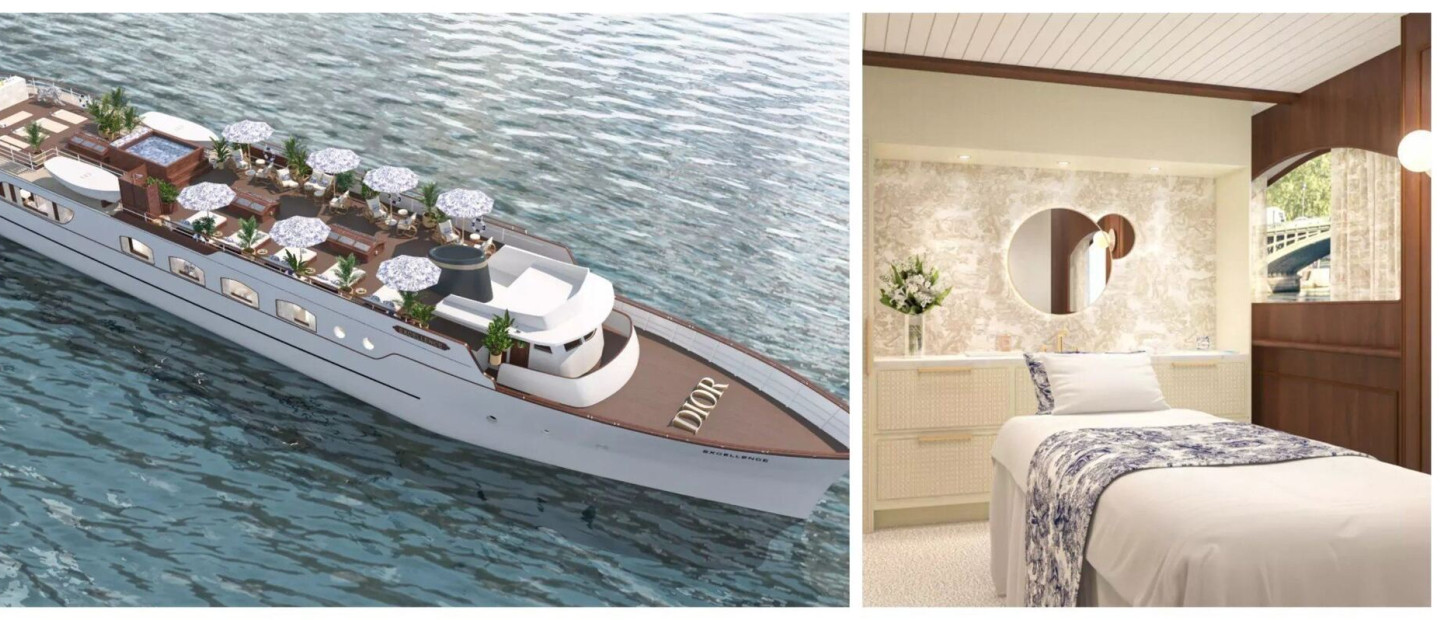 Dior Spa Cruise: Ένα καταφύγιο ευεξίας στον ποταμό Σηκουάνα του Παρισιού 