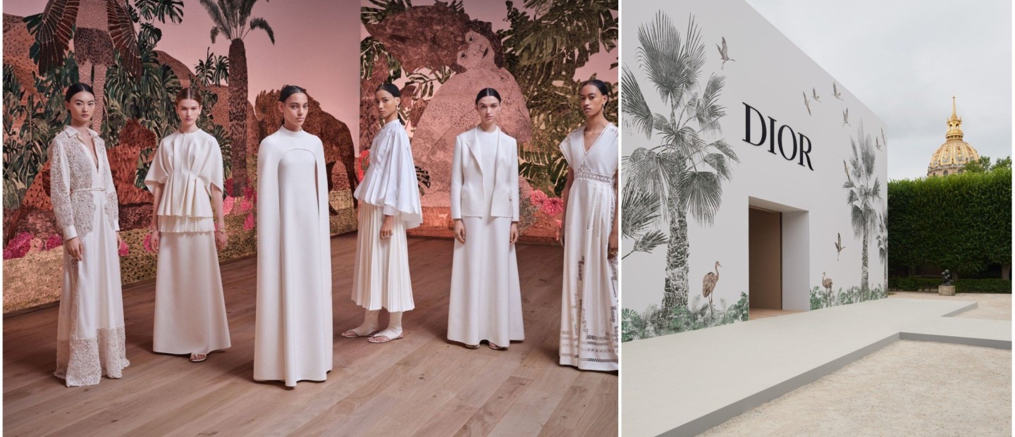 Dior & Schiaparelli: Τα ευφάνταστα opening shows του Paris Haute Couture week