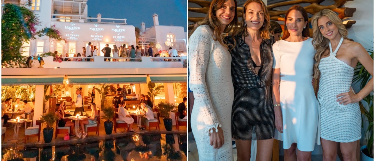 To opening party τριών κορυφαίων ελληνικών brands στο Belvedere Hotel Mykonos 
