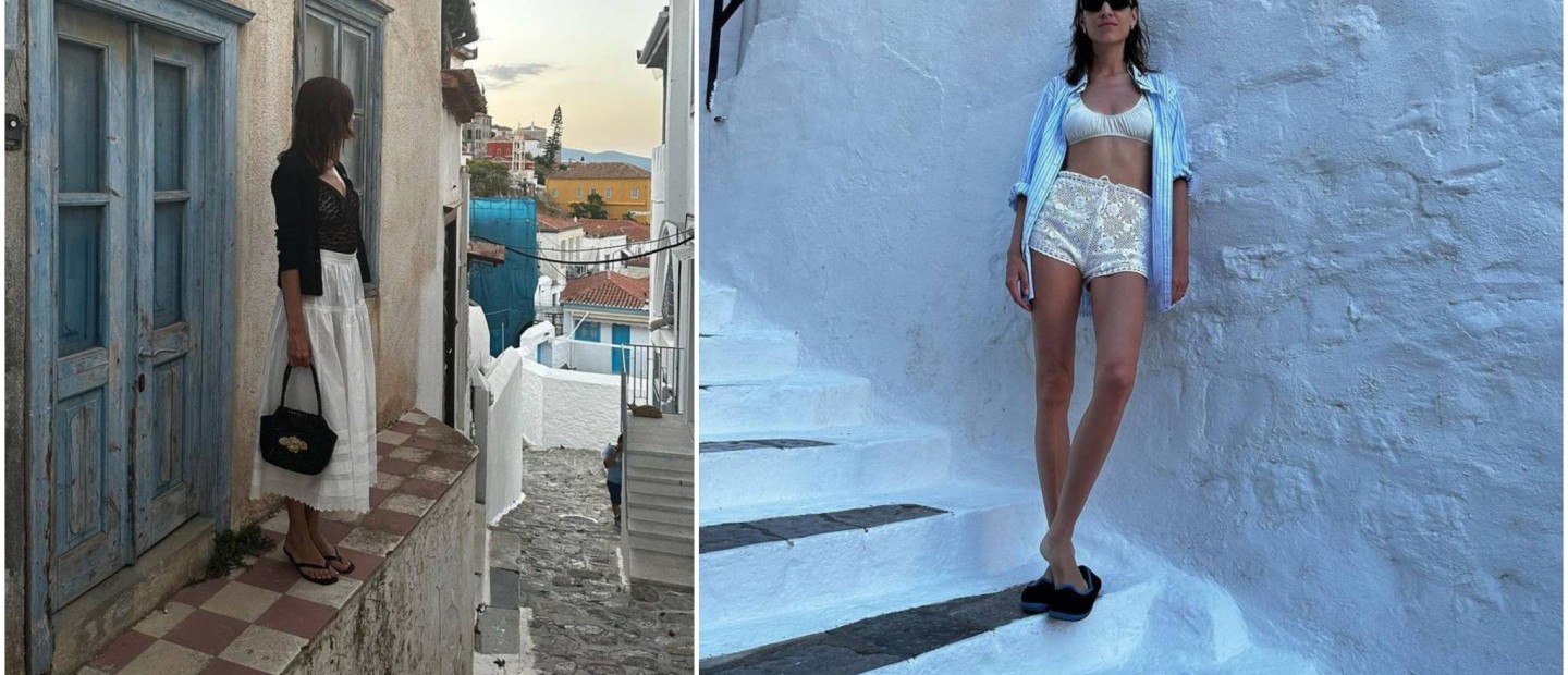Alexa Chung: Το British it-girl βρίσκεται στην Ελλάδα και παραδίδει μαθήματα στιλ