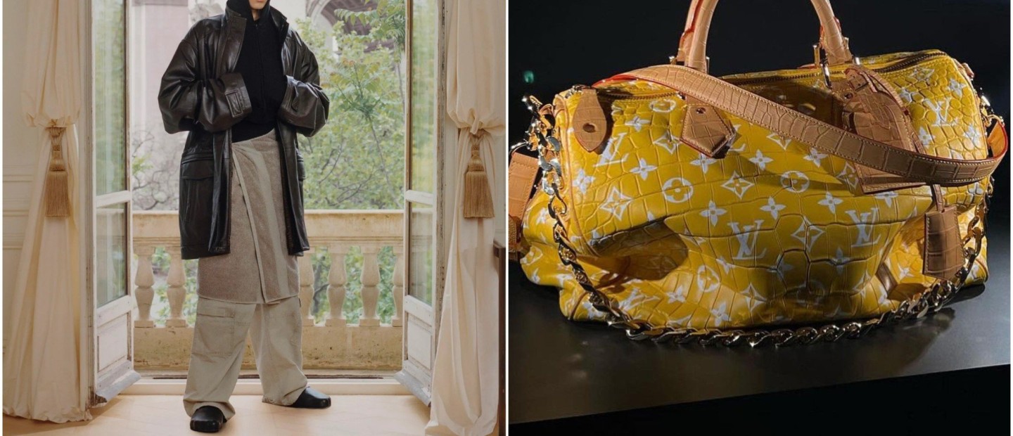 Talk of the internet: Η towel skirt της Balenciaga και η νέα "millionaire" Louis Vuitton bag