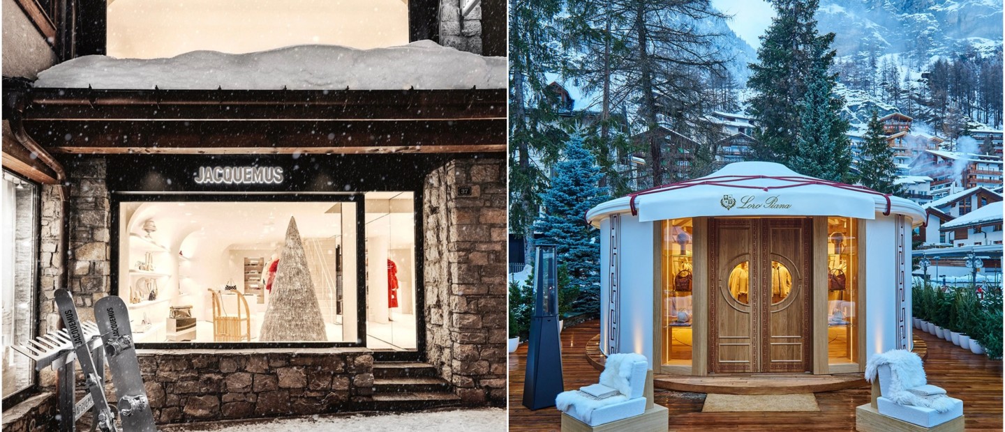 Τα designer ski pop-ups που θα βρείτε στους πιο exclusive προορισμούς αυτόν τον χειμώνα