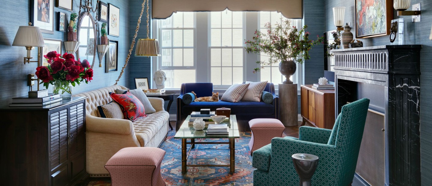 Μέσα σε ένα πολύχρωμο διαμέρισμα στο Σικάγο που μοιάζει με pied-à-terre του Λονδίνου