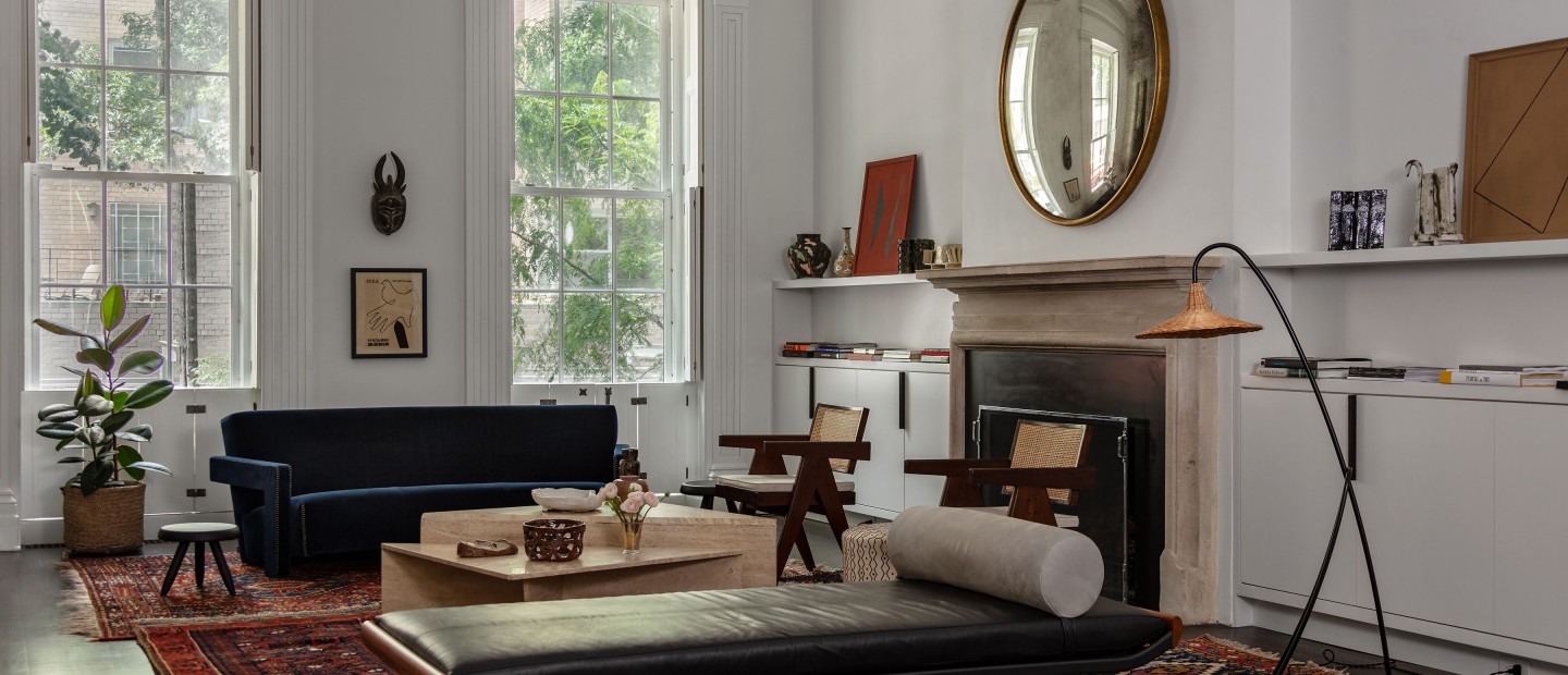 Ένα εντυπωσιακό townhouse στο West Village με ethnic και μοντέρνα στοιχεία