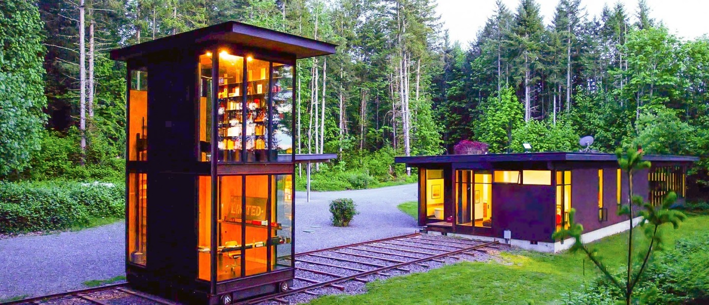 Ένα σπίτι στα δάση του βορειοδυτικού Ειρηνικού που αλλάζει για πάντα την έννοια του "work from home"