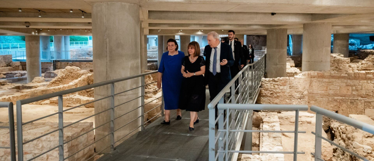 Το Μουσείου Ακρόπολης εγκαινιάζει το «Μουσείο της Ανασκαφής» παρουσία της Προέδρου της Δημοκρατίας, Κατερίνας Σακελλαροπούλου