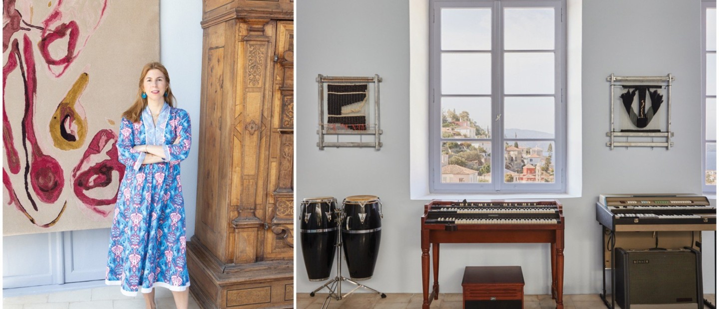 Ένα ιστορικό αρχοντικό της Ύδρας μεταμορφώνεται σε gallery με αφορμή τα 100 χρόνια κοινής ιστορίας του με τη Soutzoglou Carpets