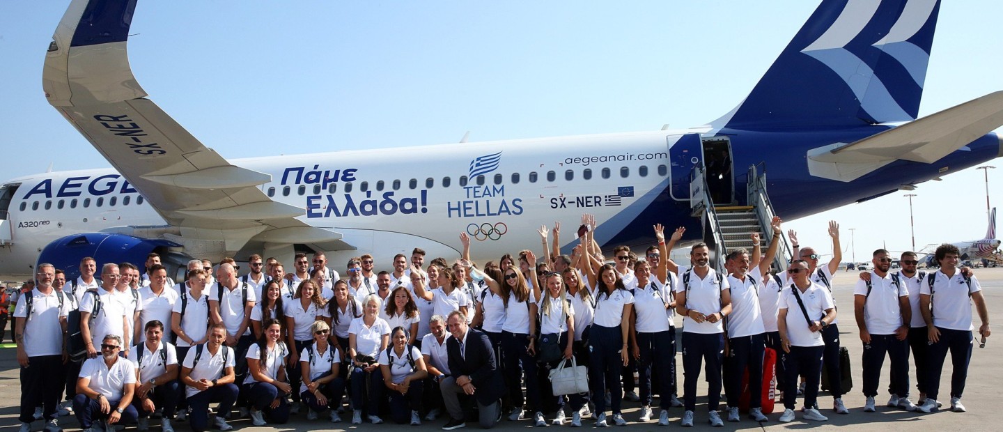 Πάμε Ελλάδα: Η τελευταία αποστολή των Ελλήνων αθλητών αναχώρησε για το Παρίσι 