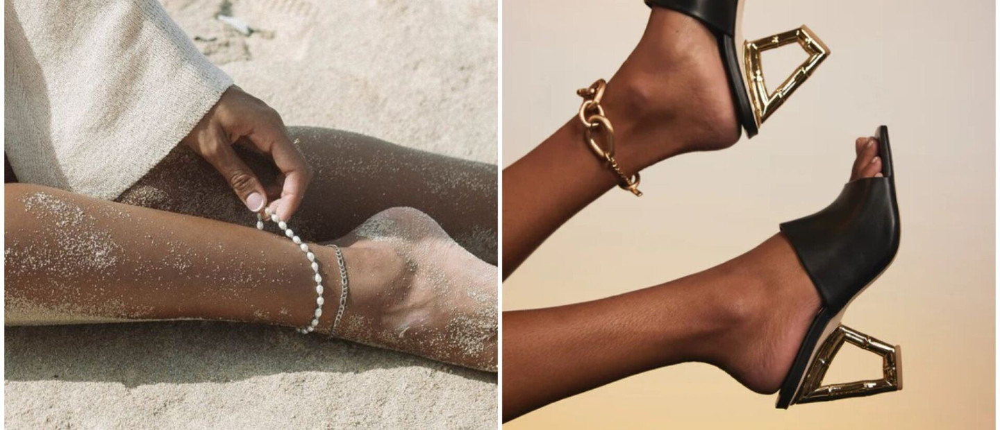Anklets are back: Τα πιο κομψά βραχιόλια για το πόδι για να επιλέξετε φέτος το καλοκαίρι