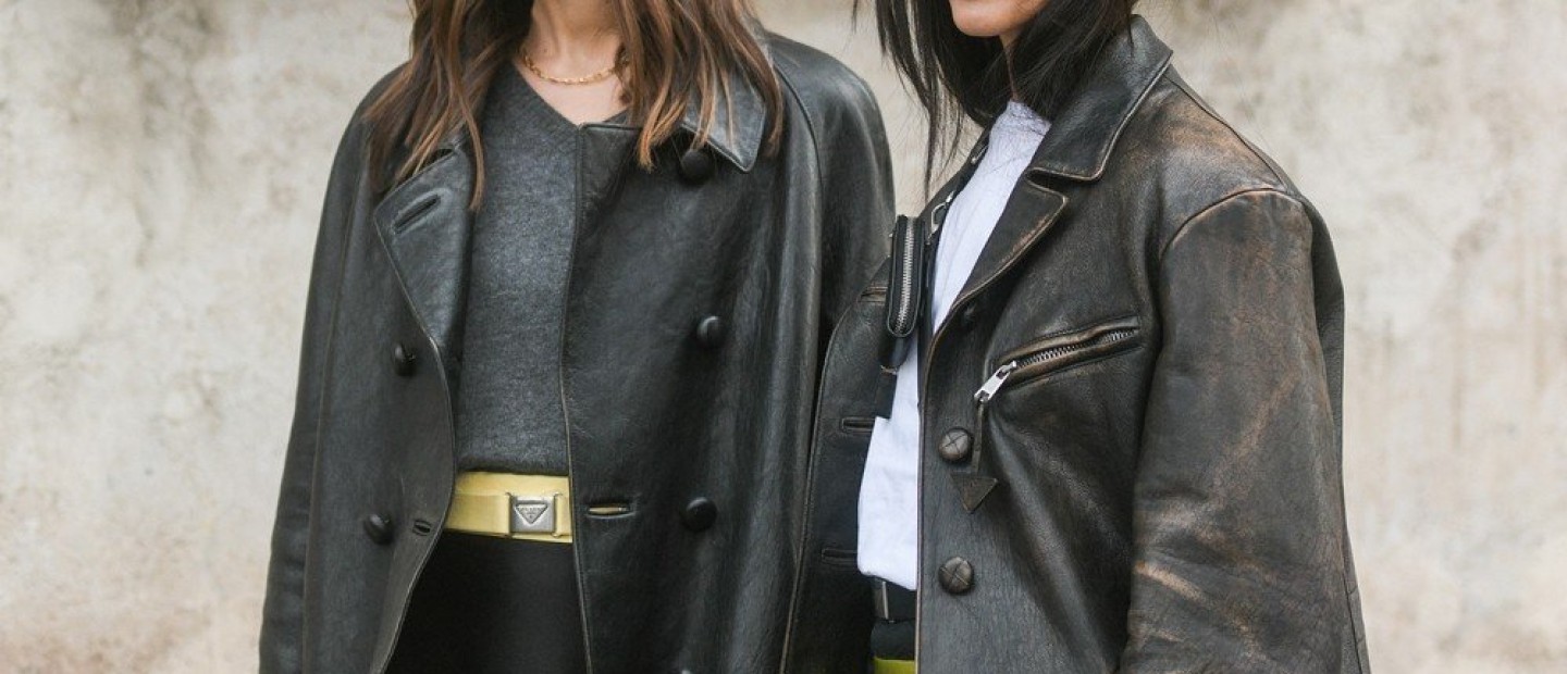 Τα πρώτα δερμάτινα πανωφόρια της fall season για να επιλέξετε