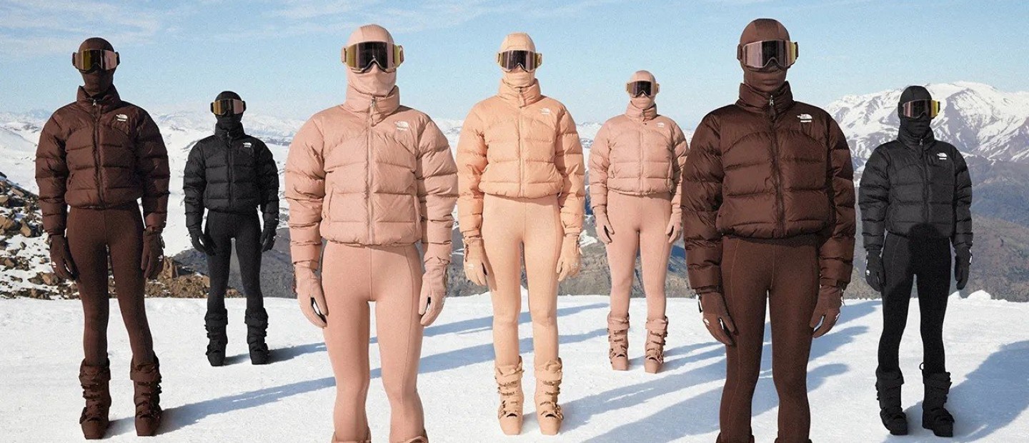 Η North Face συνεργάζεται με τη Skims και το αποτέλεσμα εντυπωσιάζει