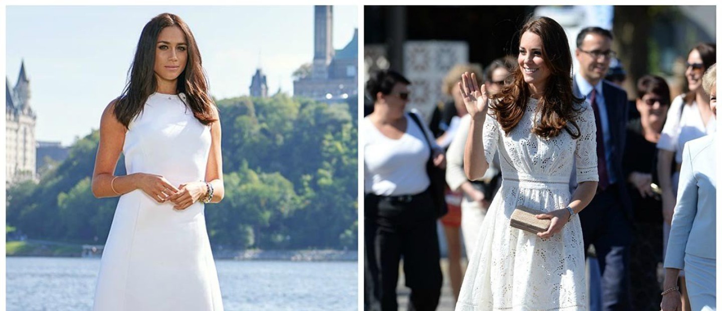 10 looks που αποδεικνύουν το κοινό γούστο της Kate και της Meghan 