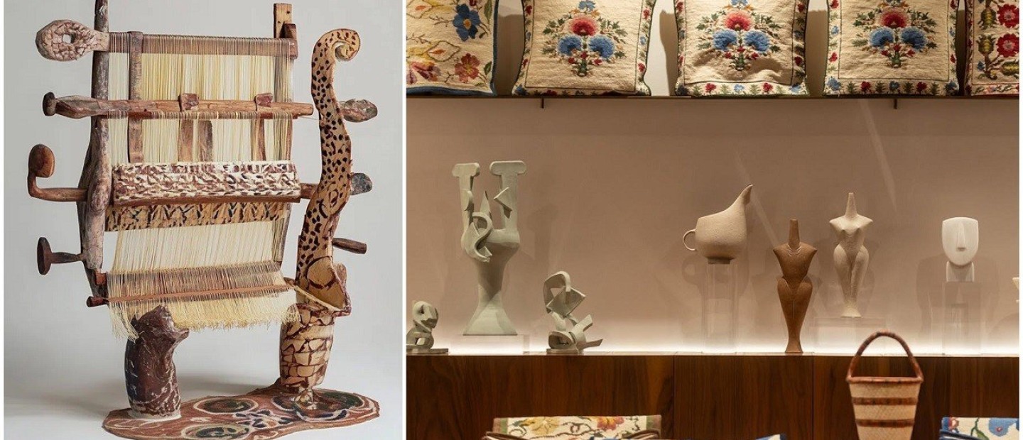 To Cycladic Shop φέρνει στο φως για πρώτη φορά την πολύτιμη συλλογή αριστουργημάτων ελληνικής οικοτεχνίας του Ε.Κ.Κ.Α.