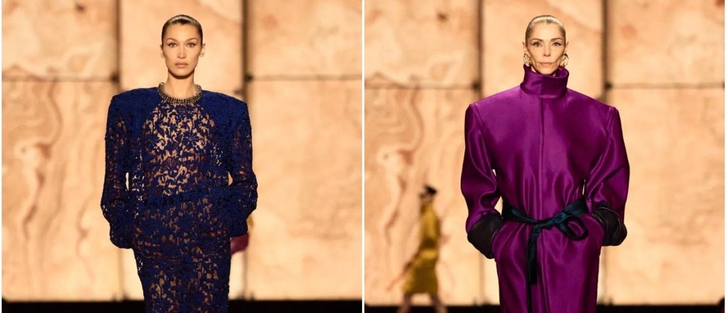 H Paris Fashion Week έριξε αυλαία με το πιο δυναμικό, γεμάτο χρώμα show του Anthony Vacarelo για τον Saint Laurent 