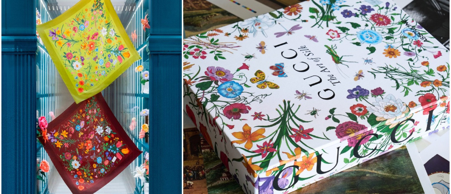 Gucci - The Art of Silk: Η Assouline κυκλοφορεί ένα νέο coffee table book αφιερωμένο στην τέχνη του μεταξιού