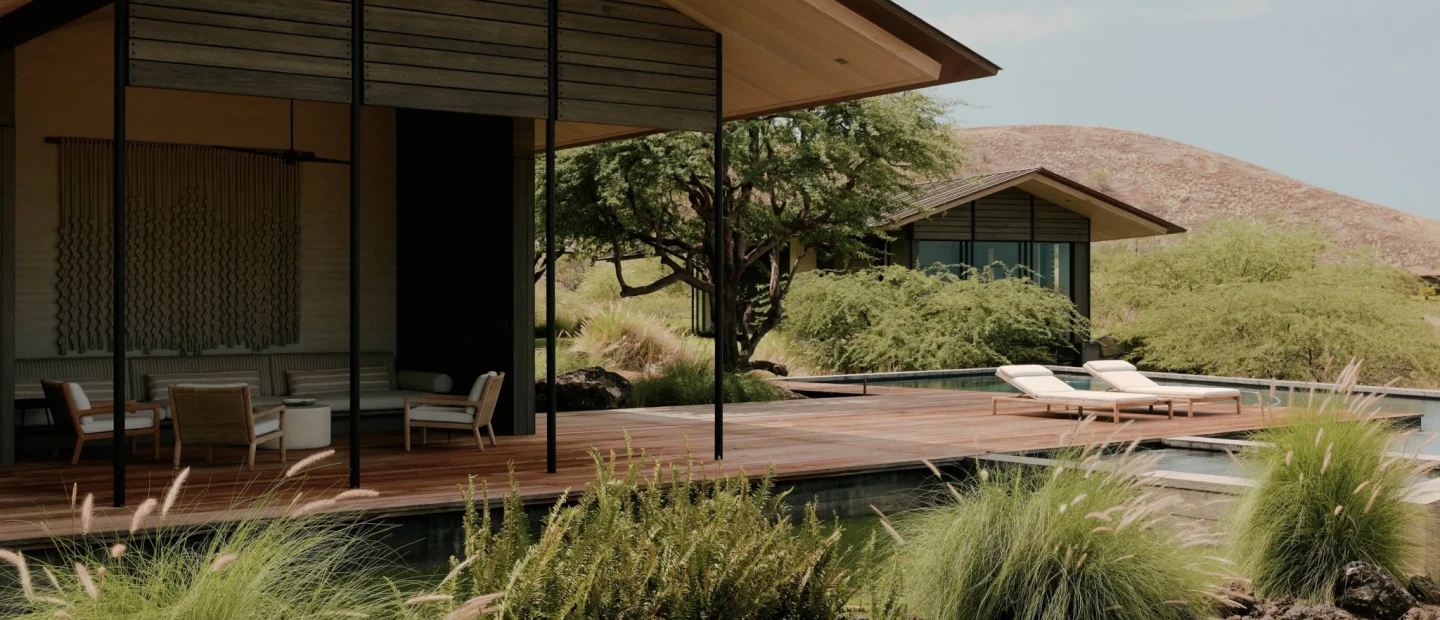 Μία μοναδική κατοικία ανάμεσα στον ωκεανό και τα ηφαίστεια της Χαβάης