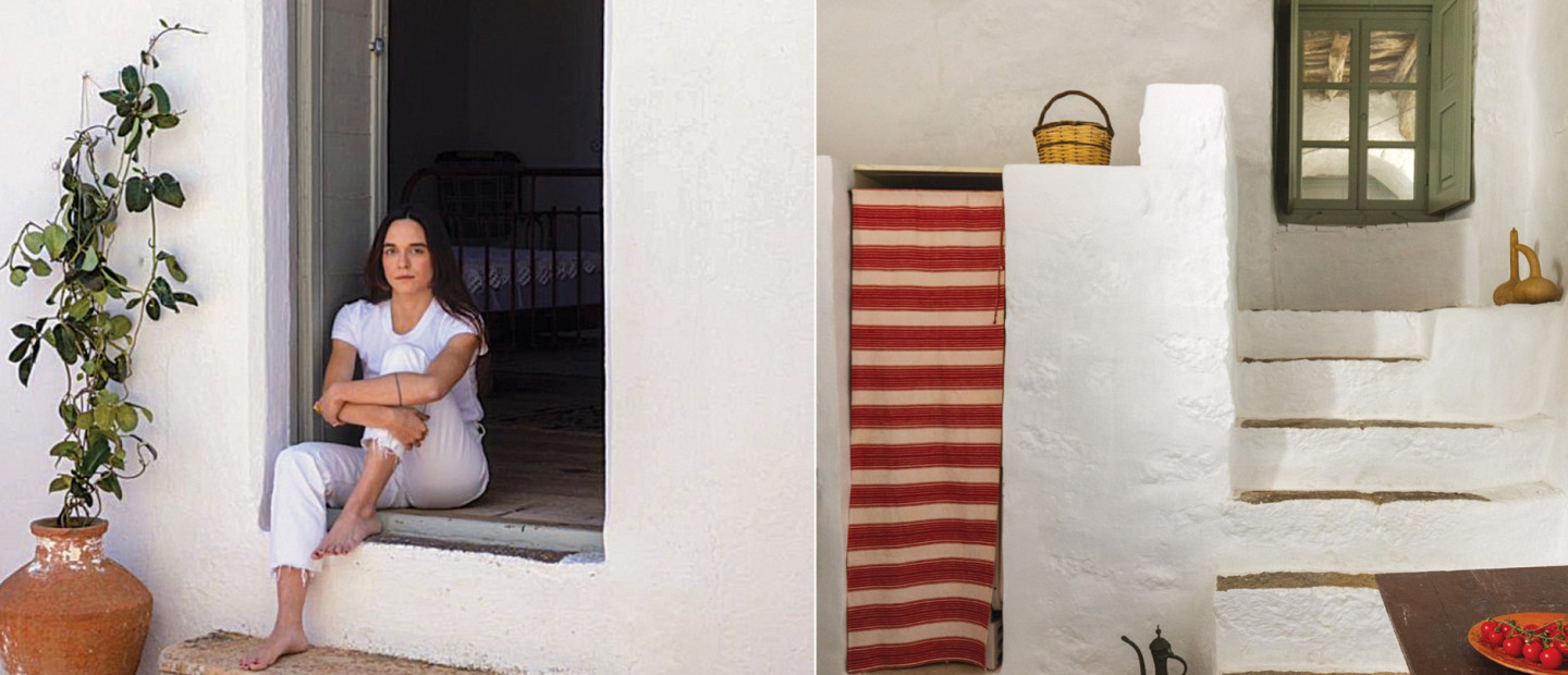 Η interior designer Λήδα Αθανασοπούλου μας παρουσιάζει την υπέροχη κατοικία της στην Πάτμο που σέβεται απόλυτα την παράδοση