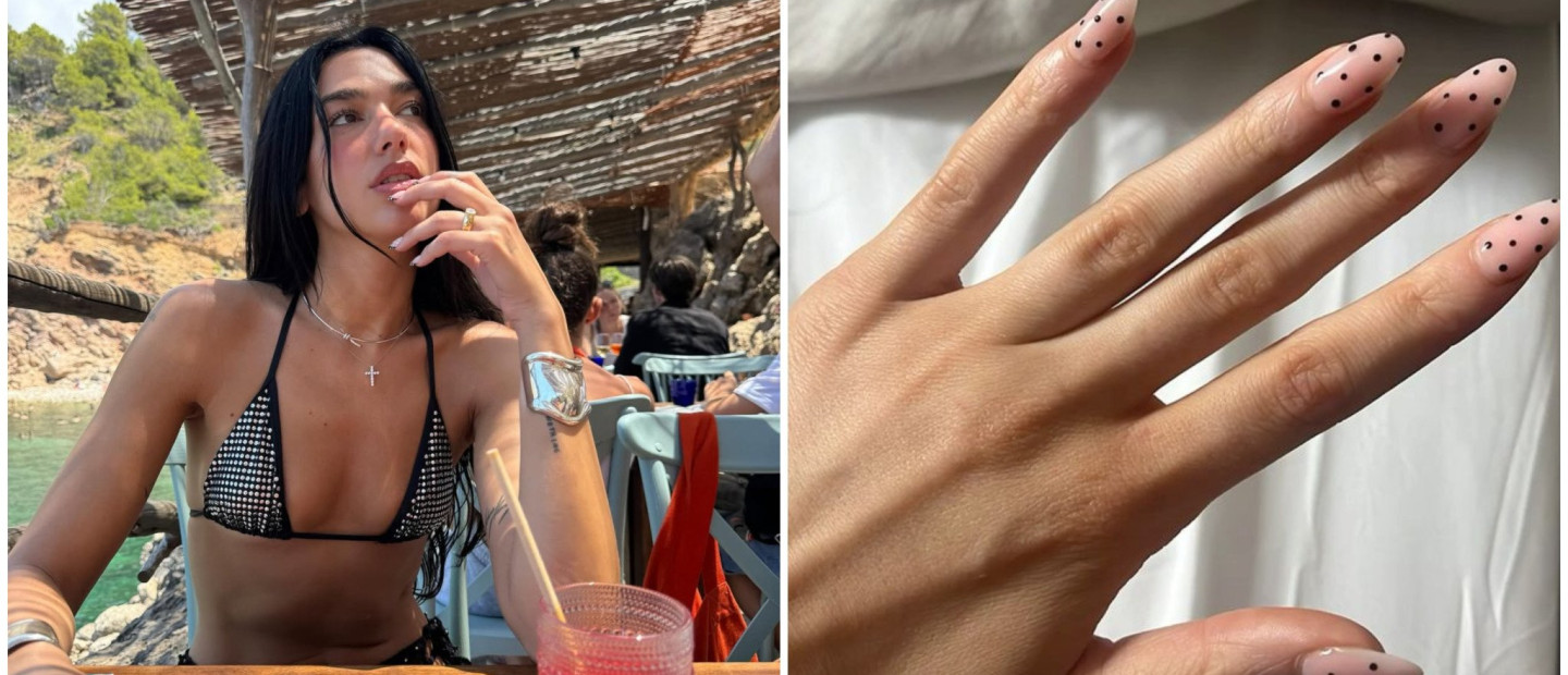 Το polka dot μανικιούρ της Dua Lipa είναι η πιο hot τάση αυτήν τη στιγμή - Πώς να την υιοθετήσετε 