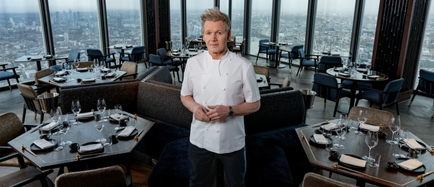 Ένα γευστικό ταξίδι μέσα στο καινούργιο εστιατόριο του Gordon Ramsay