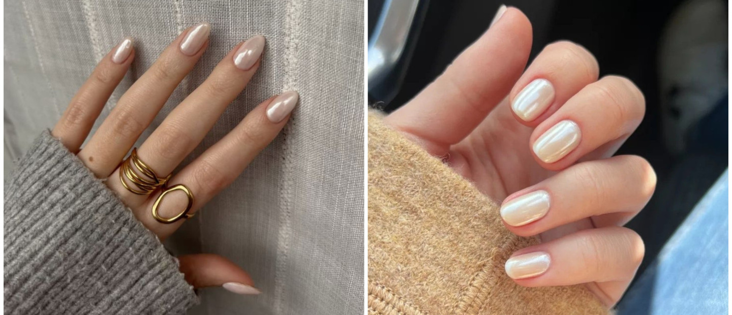 Vanilla glass nails: Το μανικιούρ που υιοθετούν αυτή τη στιγμή μόνο οι πιο chic γυναίκες 