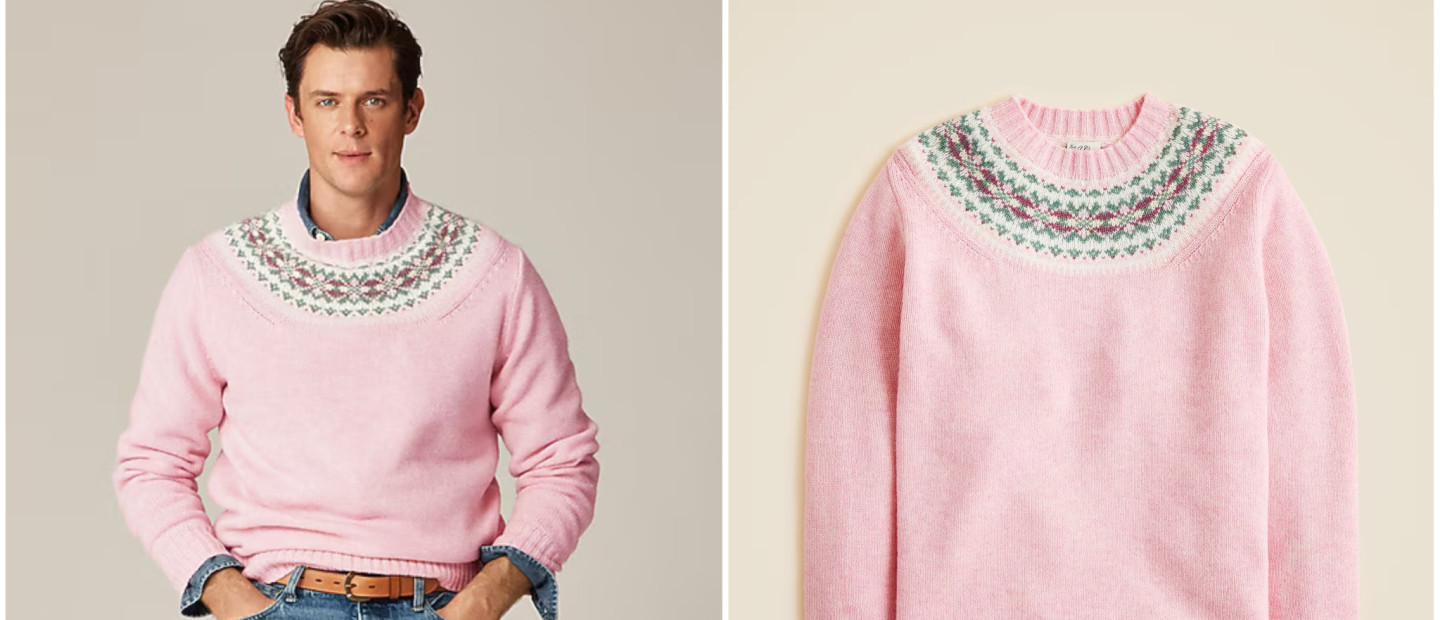 Το ροζ πουλόβερ που προκάλεσε ιδεολογική αναστάτωση στις Η.Π.Α.