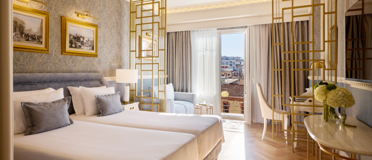 Τα Deluxe Category δωμάτια του ανανεωμένου Mediterranean Palace