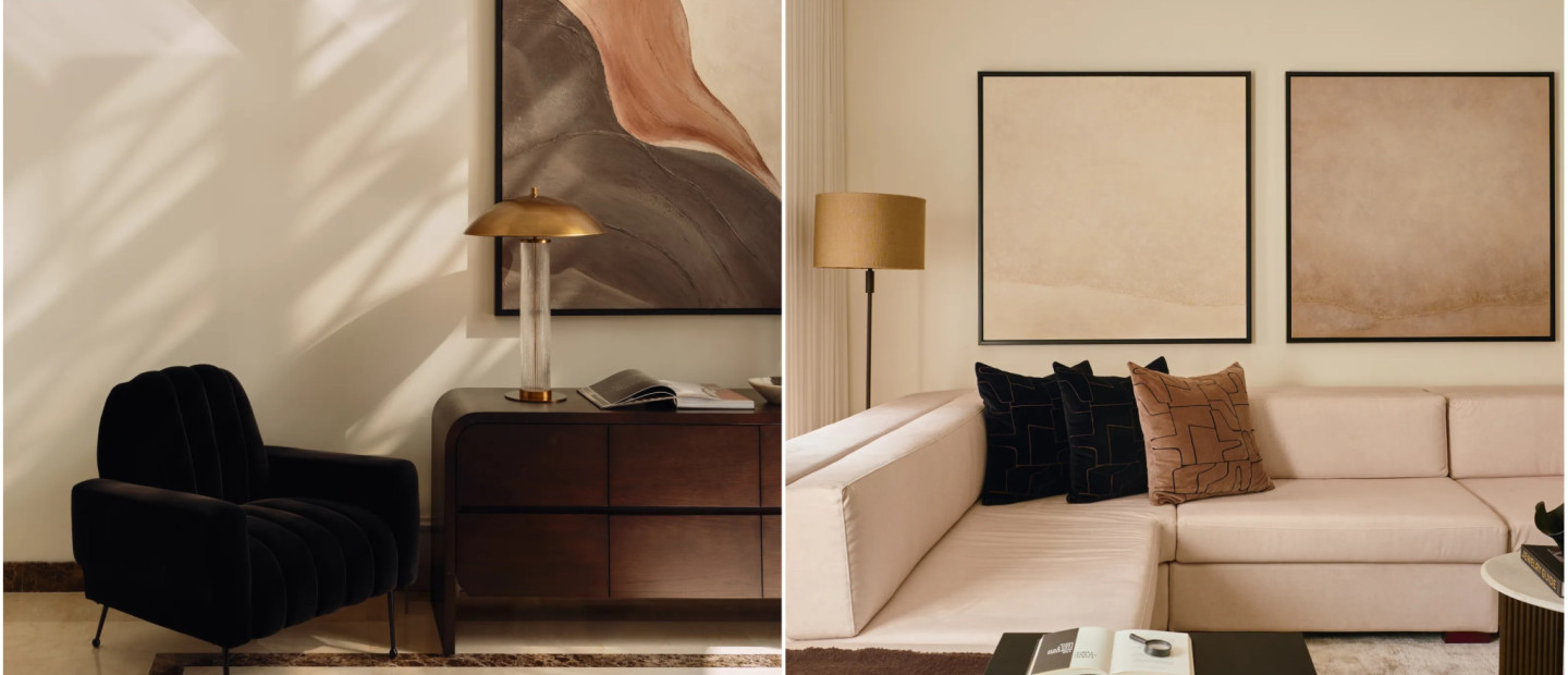 Μια chic βίλα στο Μπαχρέιν με γήινες αποχρώσεις αποτελεί ένα σύγχρονο καταφύγιο μέσα στην πόλη