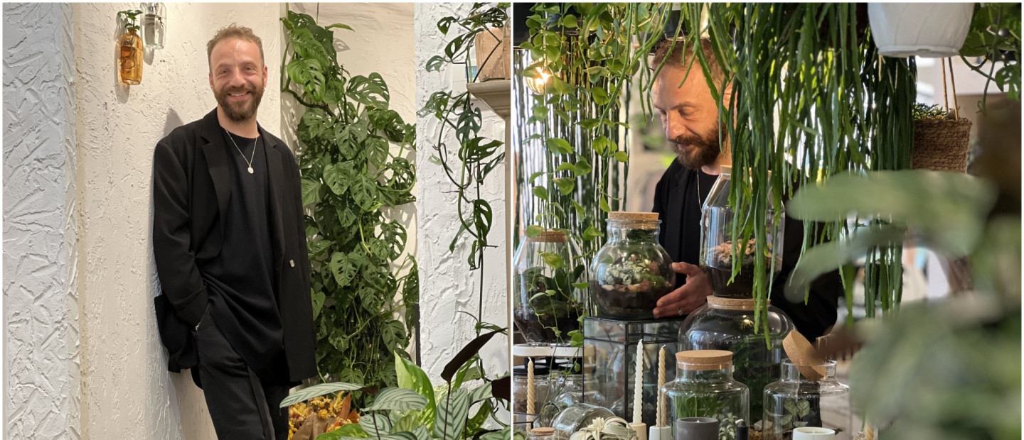 SKG Stories: Για τον florist Κωνσταντίνο Τιμιανό, τα φυτά είναι ο λόγος να επιβραδύνουμε σε μια καθημερινότητα τόσο γρήγορων ρυθμών
