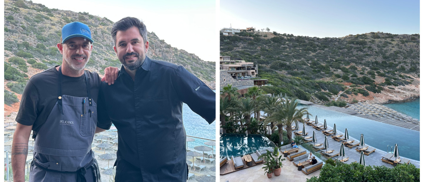 Στο τραπέζι των σεφ: Απολαύσαμε την πιο ώριμη εκδοχή της ελληνικής γεύσης, με το Αιγαίο να απλώνεται στον ορίζοντα