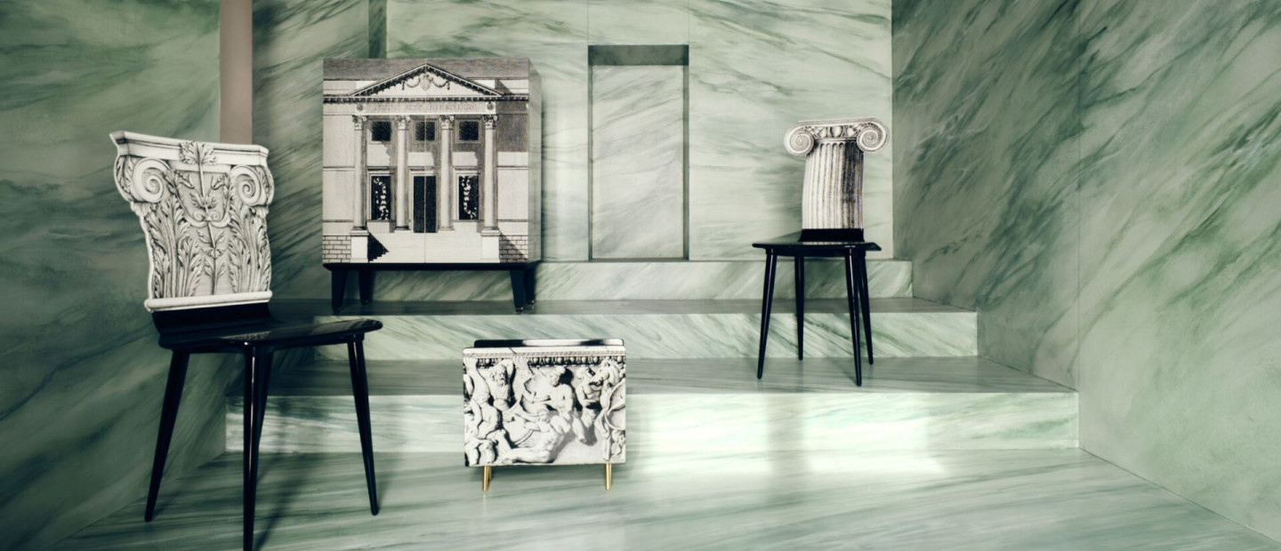 Το νέο flagship κατάστημα της Fornasetti στο Μιλάνο υμνεί τον σύγχρονο μινιμαλισμό