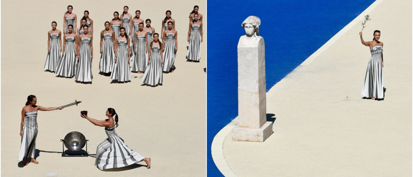 Η Ολυμπιακή Φλόγα άναψε και ετοιμάζεται να ταξιδέψει από την Ελλάδα στο Ντακάρ