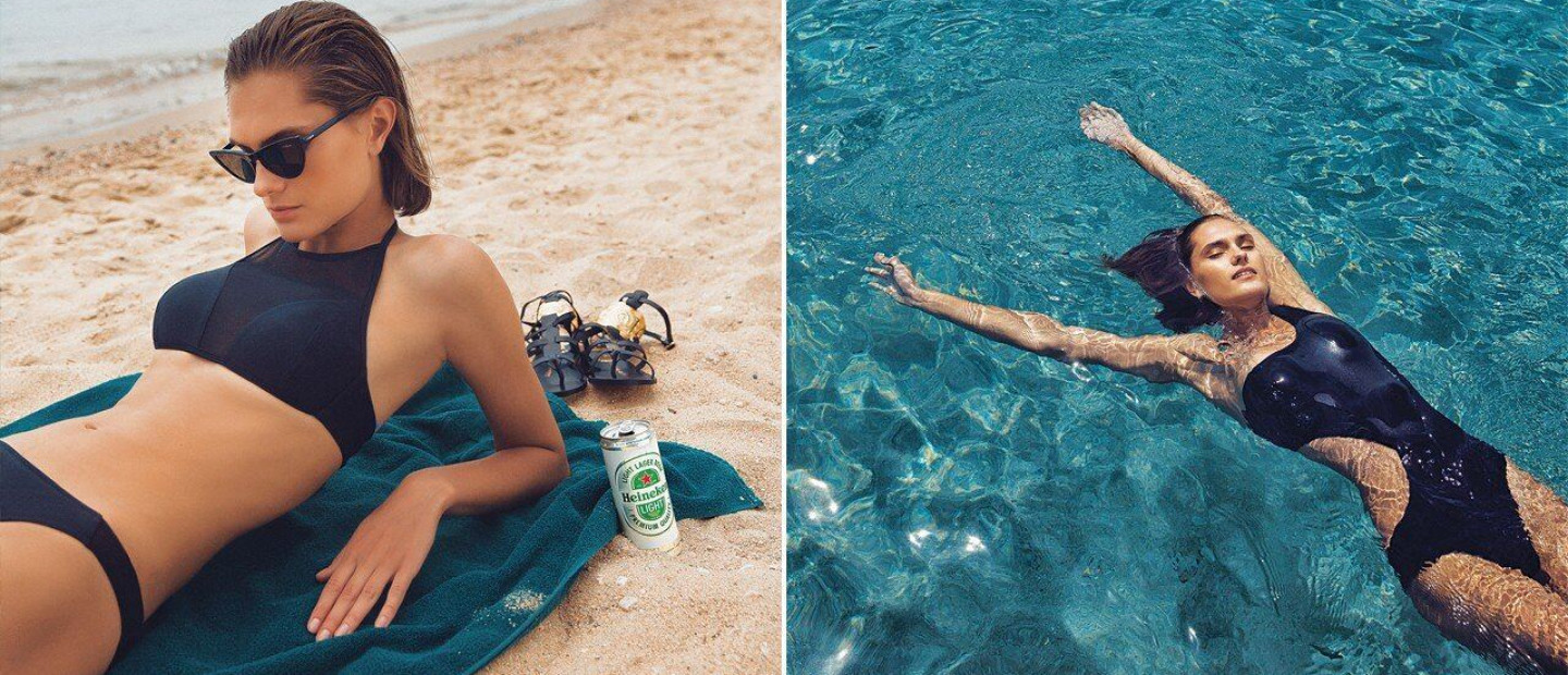 Feel the summer vibes στο editorial μόδας του GLOW Ιουλίου 