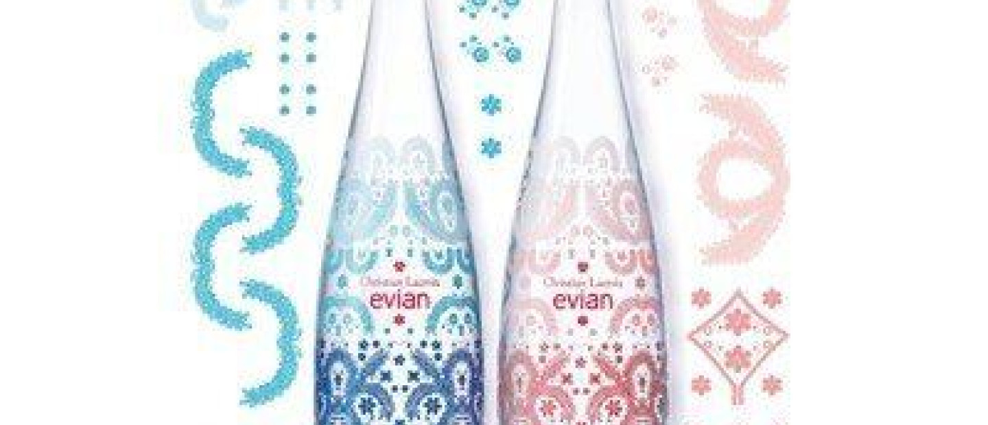 New Evian Bottle