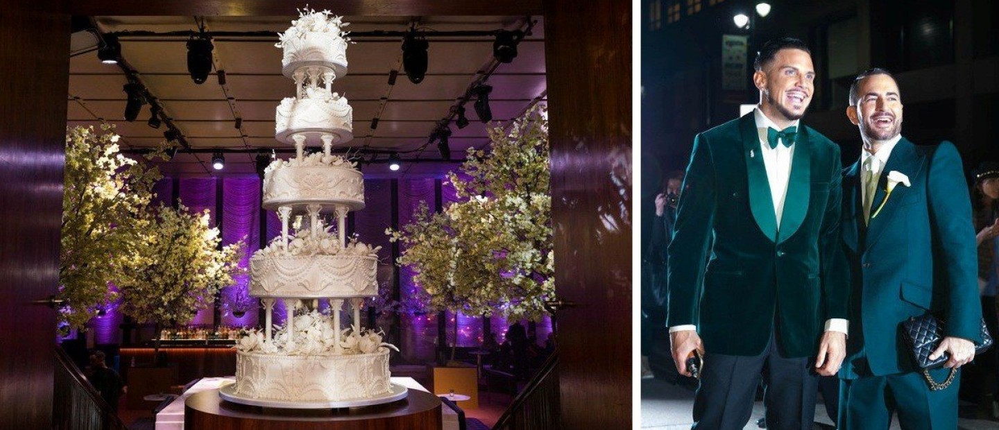 Όσα δεν είδατε από το γαμήλιο πάρτι του Marc Jacobs