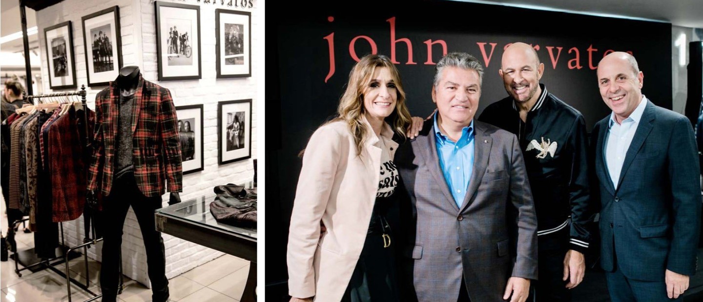 O John Varvatos «ρόκαρε» στο Αttica City Link